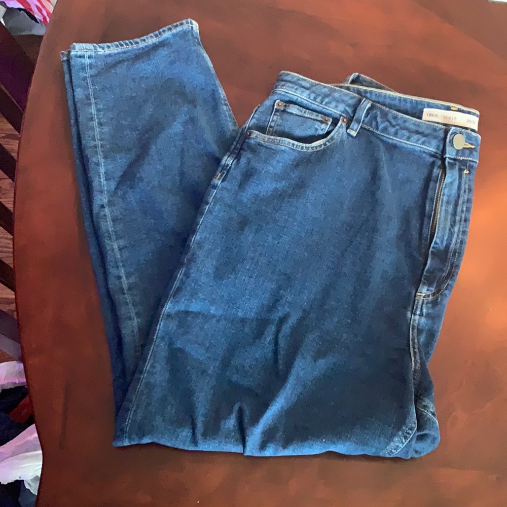 ASOS Denim Straight Leg Blue Jeans Sz.16